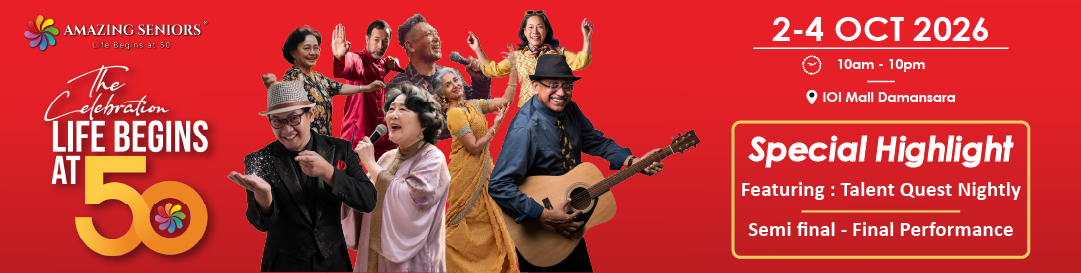 Seniors Festival 2-4 Oct